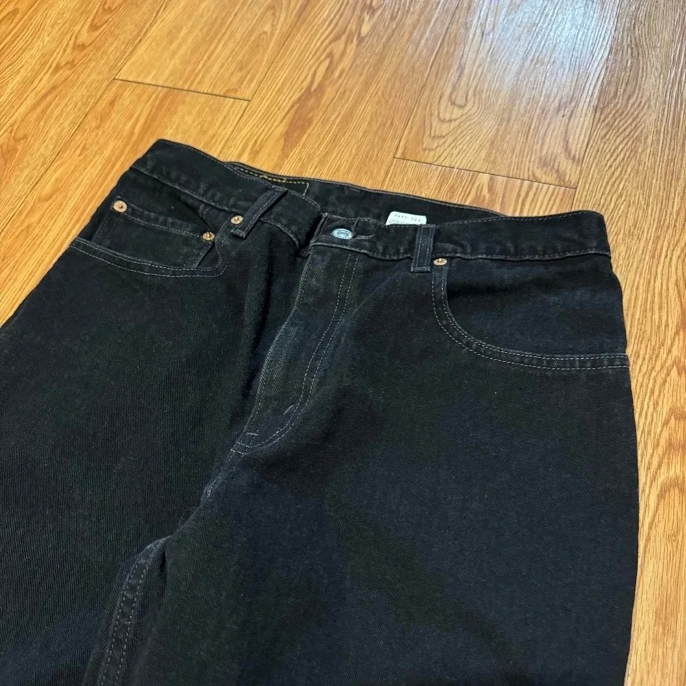 Levi's Men's Jeans 560 Black Vintage Tapered Fit 90s Measures 31x32